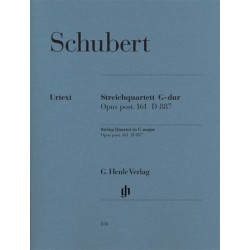STREICHQUARTETT G-DUR OP.POST.161 D.887