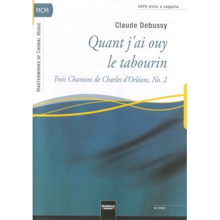 QUANT J'AI OUY LE TABOURIN