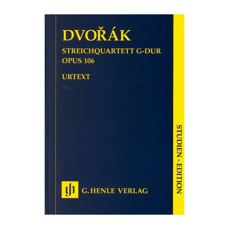 STREICHQUARTETT G-DUR OP.106