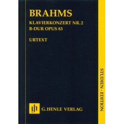 KLAVIERKONZERT 2 B-DUR OP.83