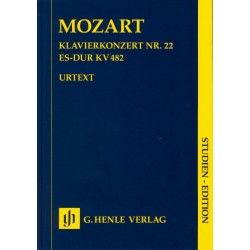 KLAVIERKONZERT 22 ES-DUR KV.482
