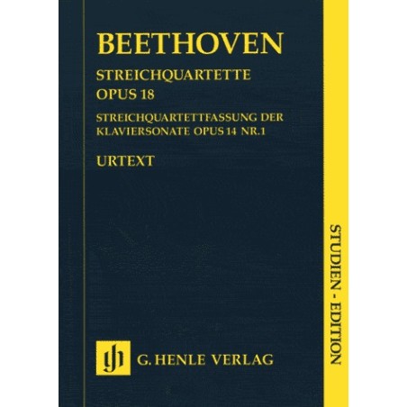 STREICHQUARTETTE OP.18
