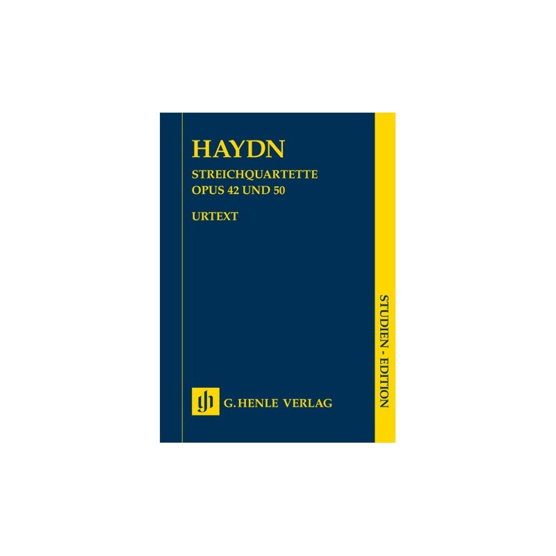 STREICHQUARTETTE IN D OP.42, SECHS STREICH. OP.50