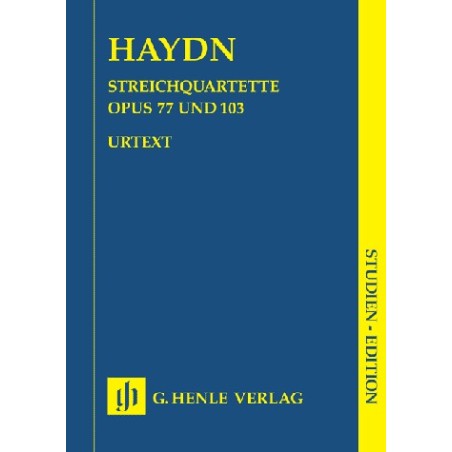 STREICHQUARTETTE OP.77-103