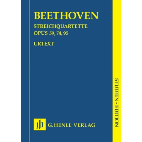 STREICHQUARTETTE OP.59, 74, 95