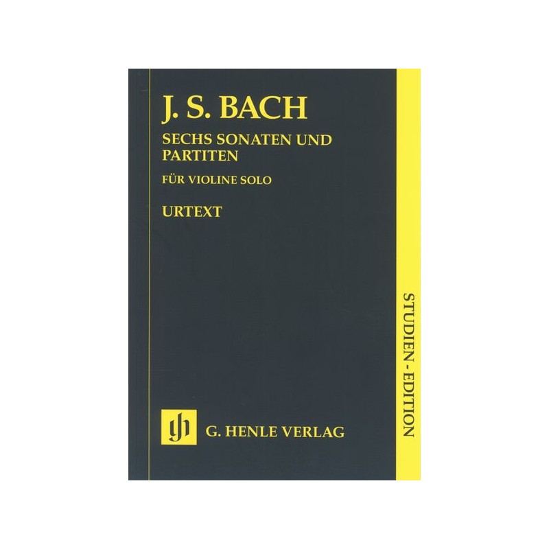 6 SONATEN UNS PARTITEN BWV.1001-1006