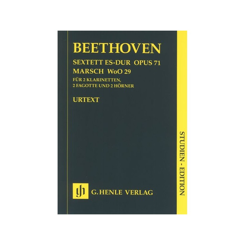 SEXTETT ES-DUR OP.71 & MARSCH WOO.29