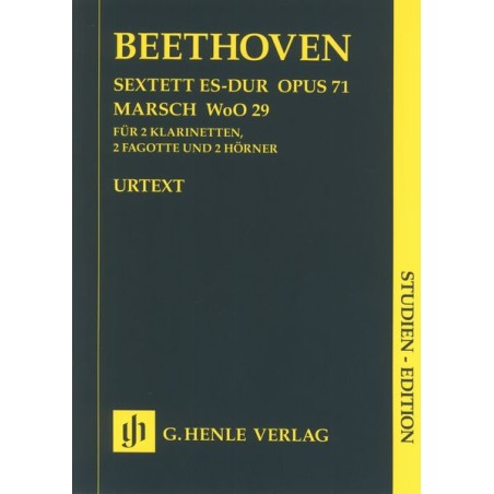 SEXTETT ES-DUR OP.71 & MARSCH WOO.29