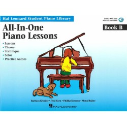 All-In-One Piano Lessons Book B