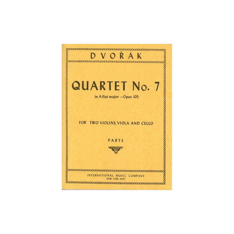 QUARTET 7 A FLAT-MAJOR OP.105