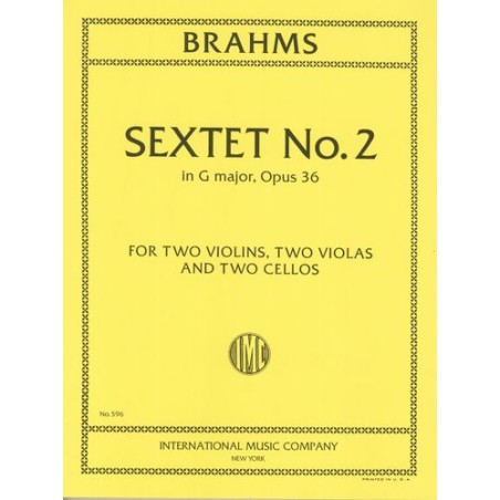 SEXTET 2 G-MAJOR OP.36