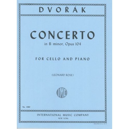 OP 104 CONCIERTO B MINOR