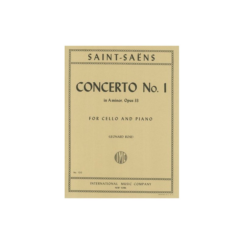 CONCERTO 1 A MINOR OP.33