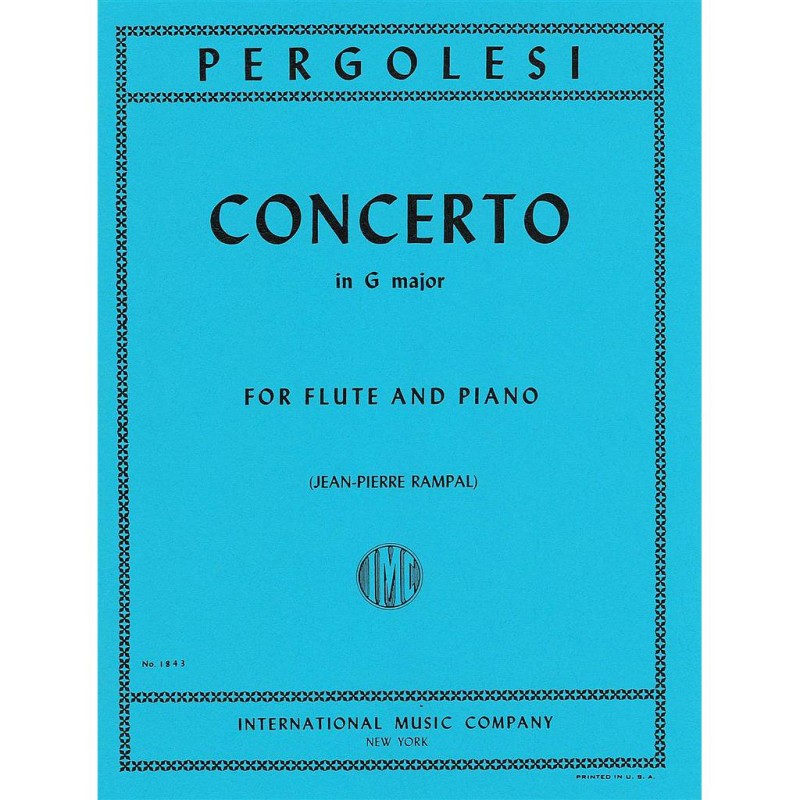 CONCERTO IN G MAJOR