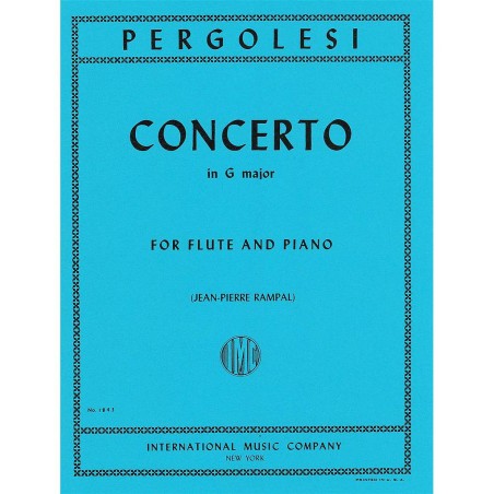 CONCERTO IN G MAJOR