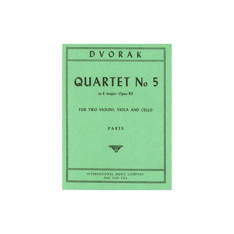 QUARTET 5 E-MAJOR OP.80