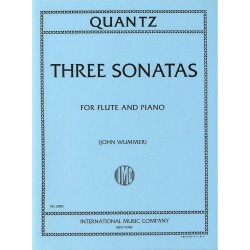 3 SONATAS A MINOR-D MAJOR-D MAJOR