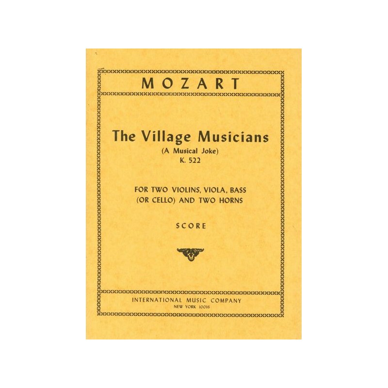 VILLAGE MUSICICIANS K.522