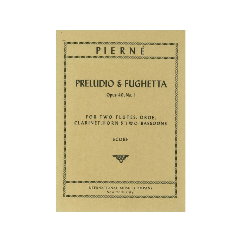 PRELUDIO-FUGUETA OP.40/1