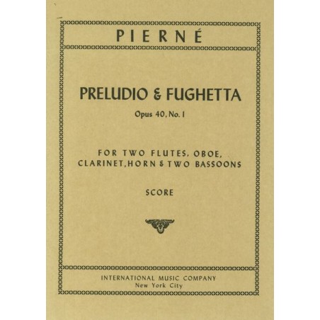 PRELUDIO-FUGUETA OP.40/1