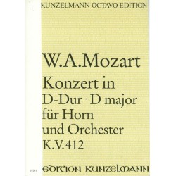 KONZERT D-DUR KV 412