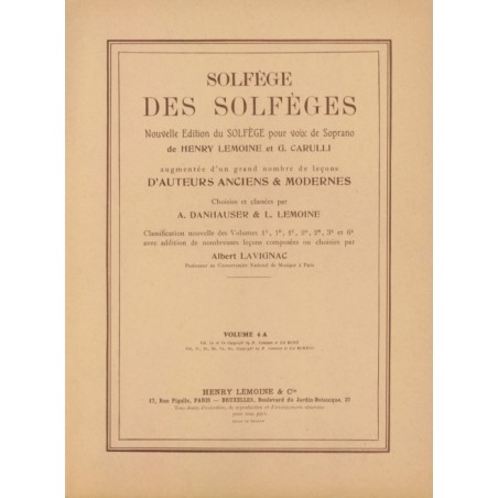 SOLFEO DE LOS SOLFEOS 6-A