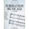 FORMATION MUSICALE 1ÈRE ANNÉE