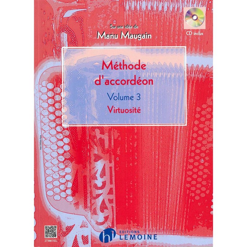 METHODE D'ACCORDEON VOL.3