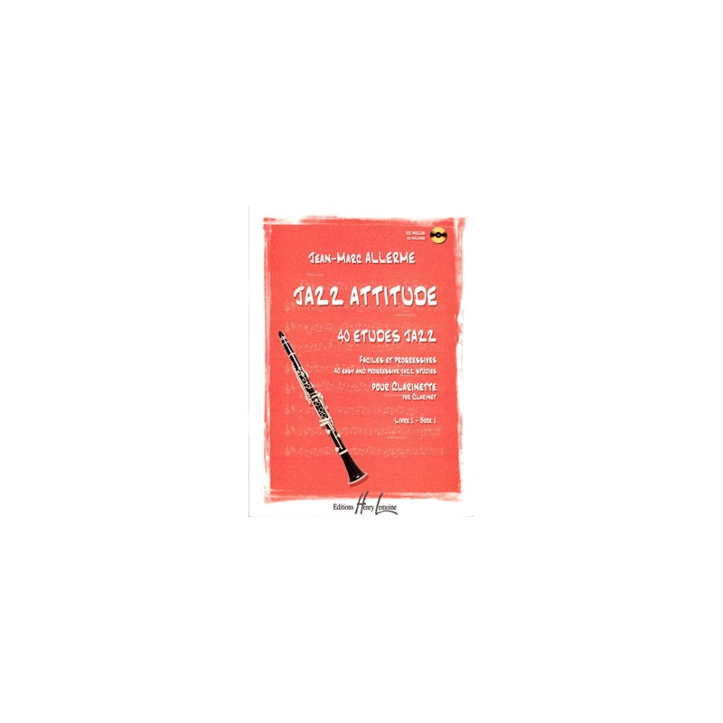 JAZZ ATTITUDE-40 ETUDES JAZZ 1