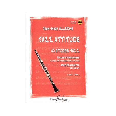 JAZZ ATTITUDE-40 ETUDES JAZZ 1