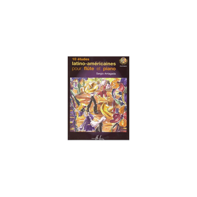 10 ETUDES LATINO-AMERICAINES + CD