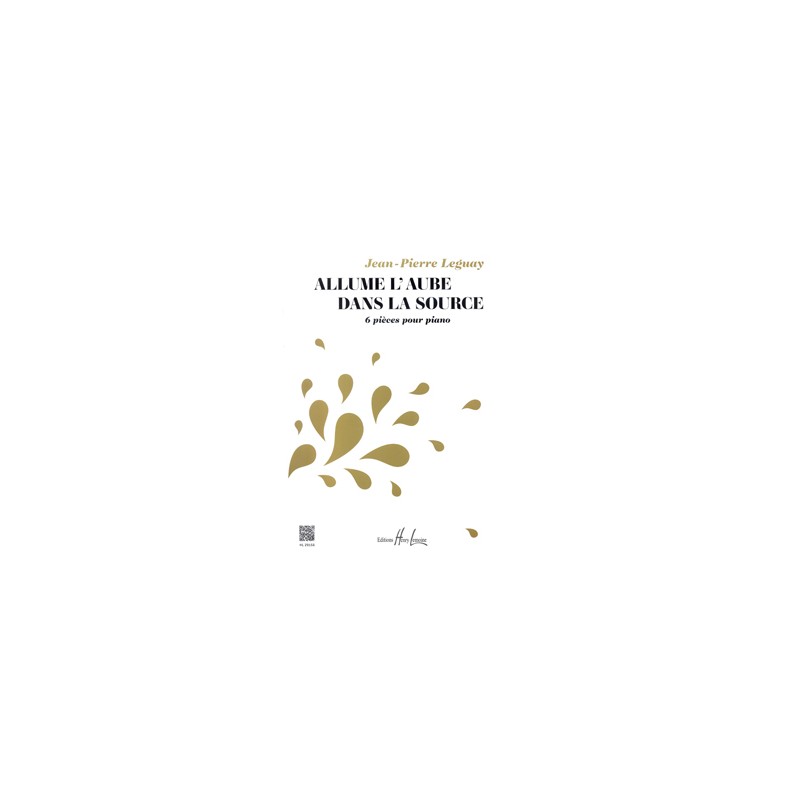 ALLUME L'AUBE DANS LA SOURCE (6 PIECES)