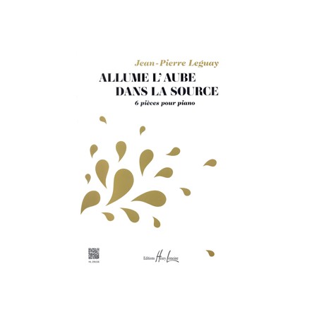 ALLUME L'AUBE DANS LA SOURCE (6 PIECES)