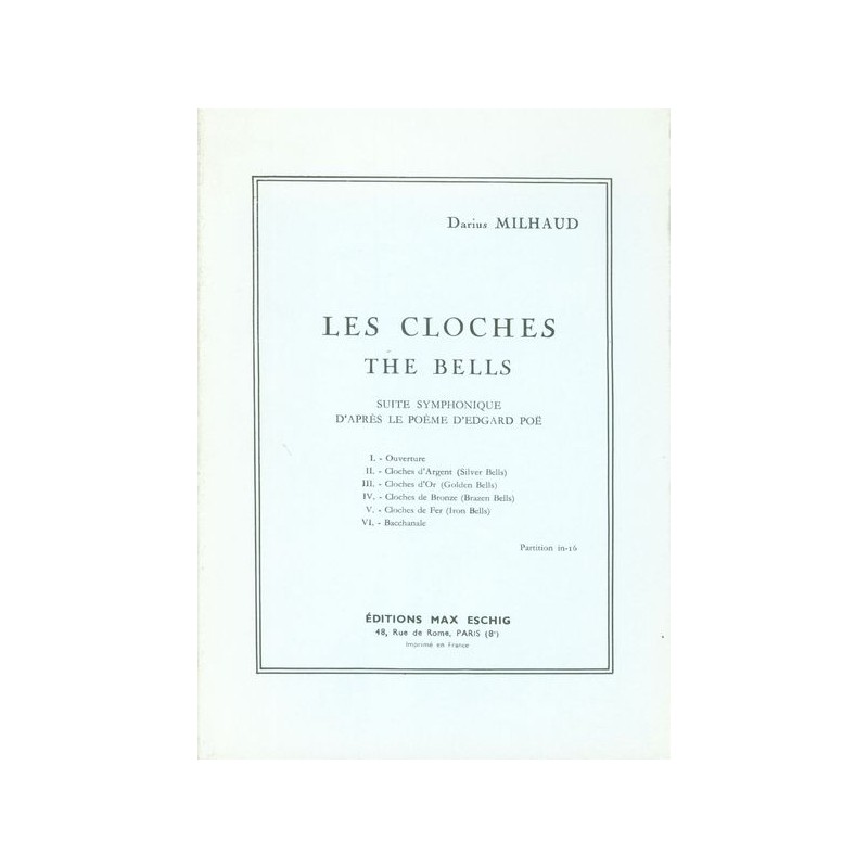 LES CLOCHES - SUITE SYMPHONIQUE