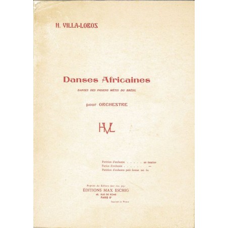 DANSES AFRICAINES