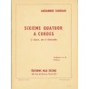 SIXIEME QUATUOR A CORDES