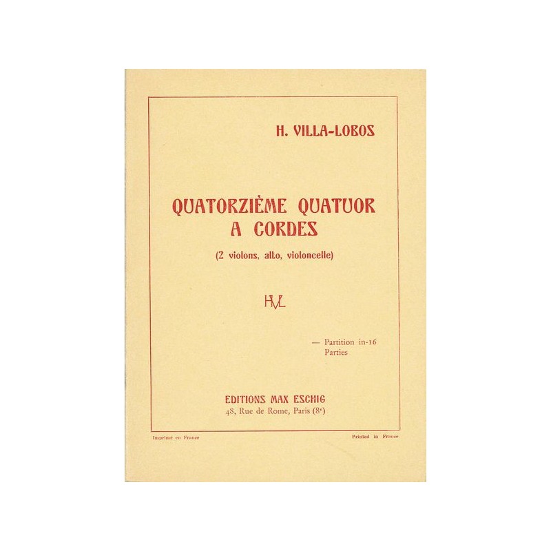 QUATORZIEME QUATOR A CORDES