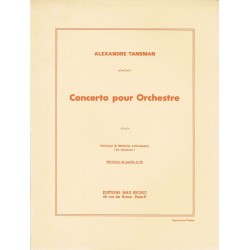 CONCERTO POUR ORCHESTRE