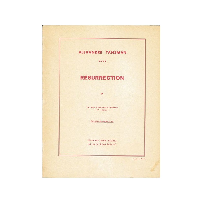 RESURRECTION