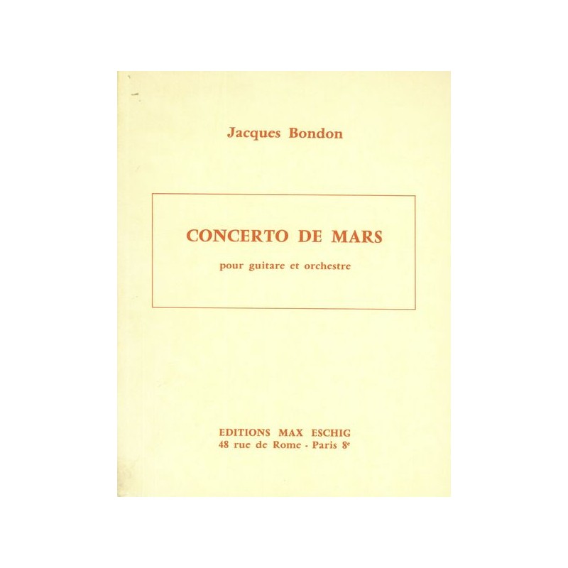 CONCERTO DE MARS