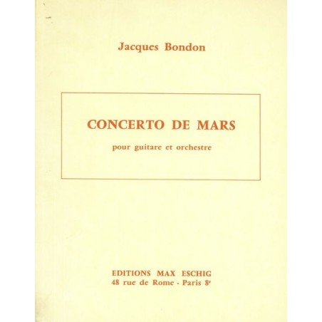 CONCERTO DE MARS