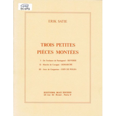 TROIS PETITES PIECES MONTEES