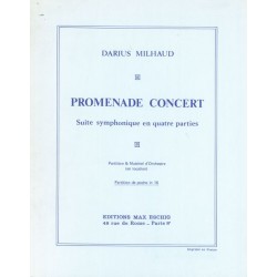 PROMENADE CONCERT - SUITE SYMPHONIQUE EN 4 PARTIES