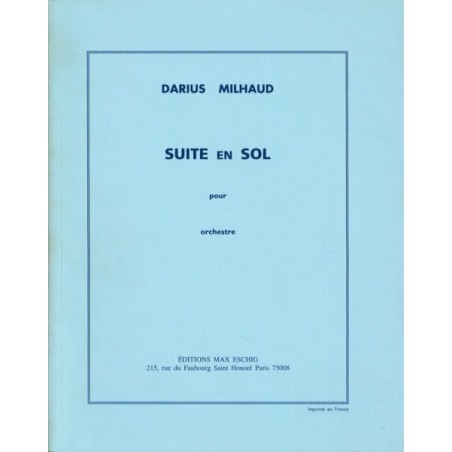 SUITE EN SOL
