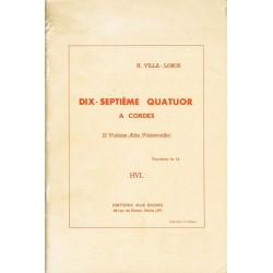 DIX-SEPTIEME QUATUOR