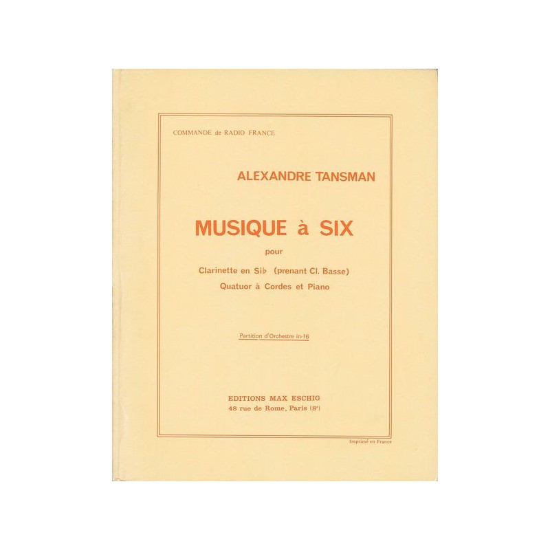 MUSIQUE A SIX