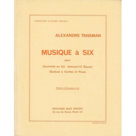 MUSIQUE A SIX