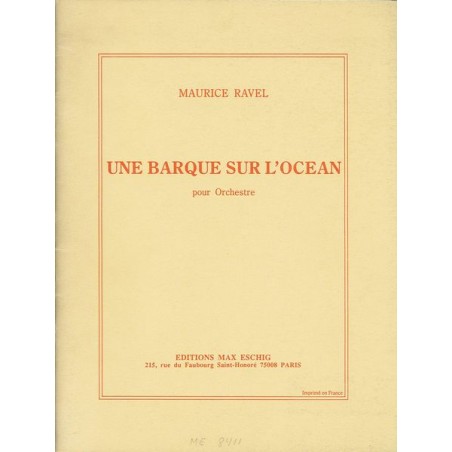 UNE BARQUE SUR L'OCEAN