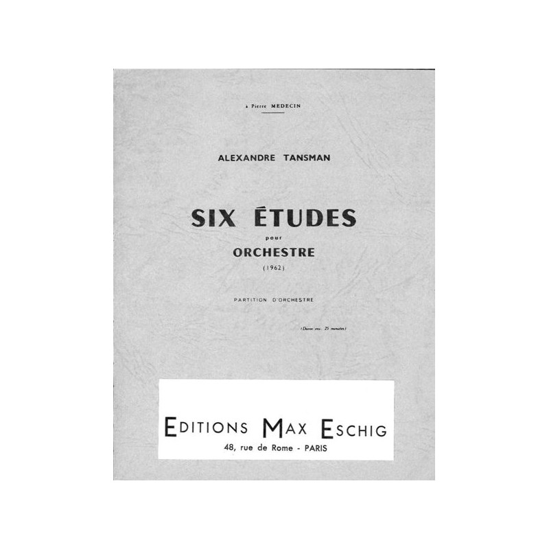 SIX ETUDES