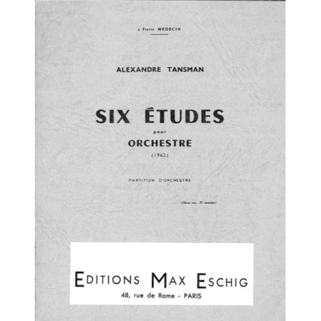 SIX ETUDES